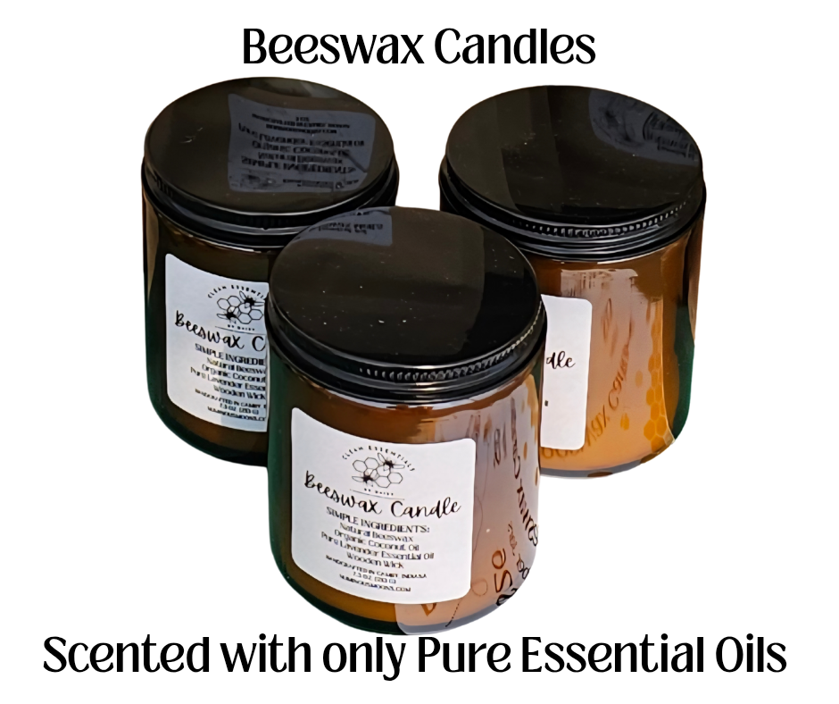 Beeswax with Essential Oils Candle