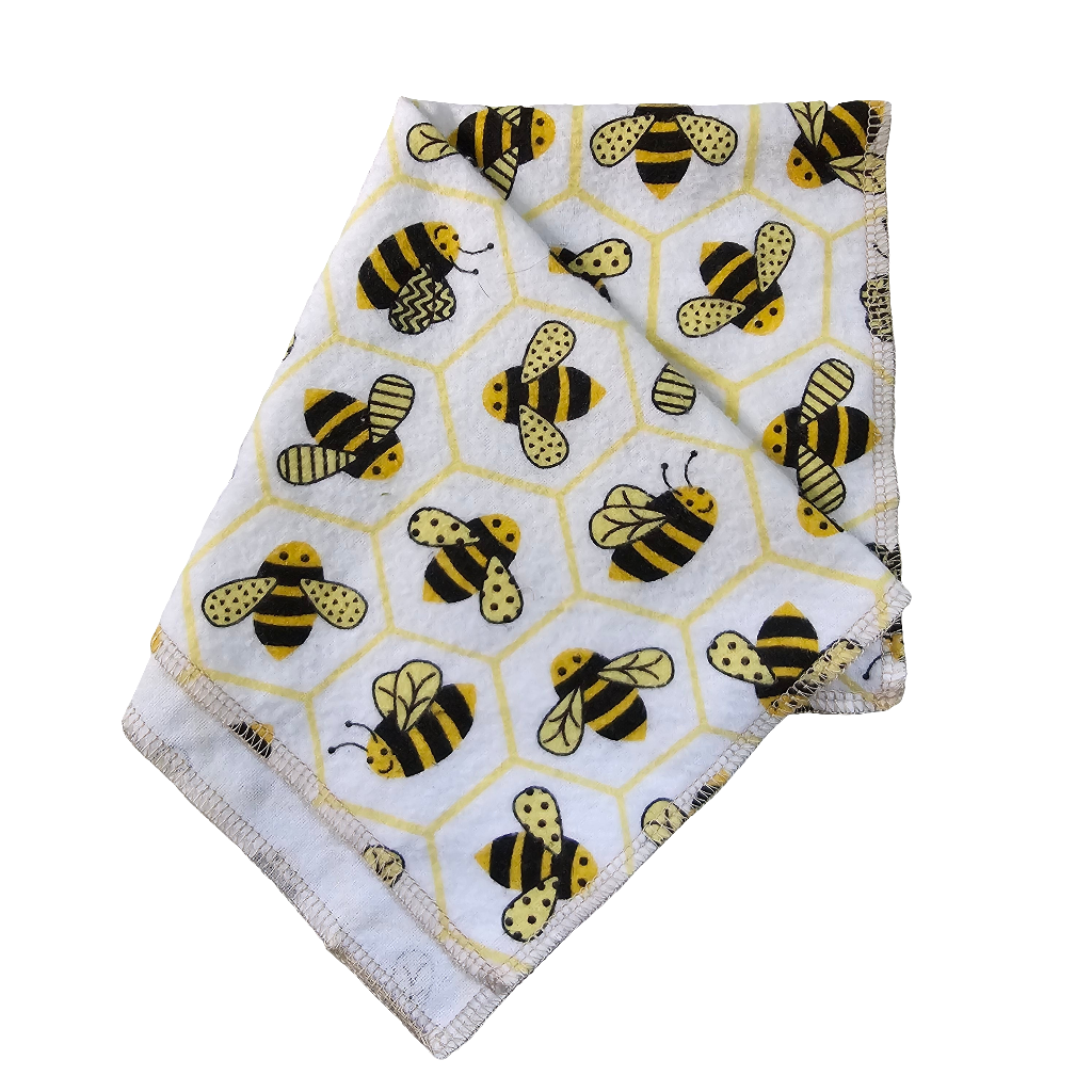 Individual Paperless Towels - Bees