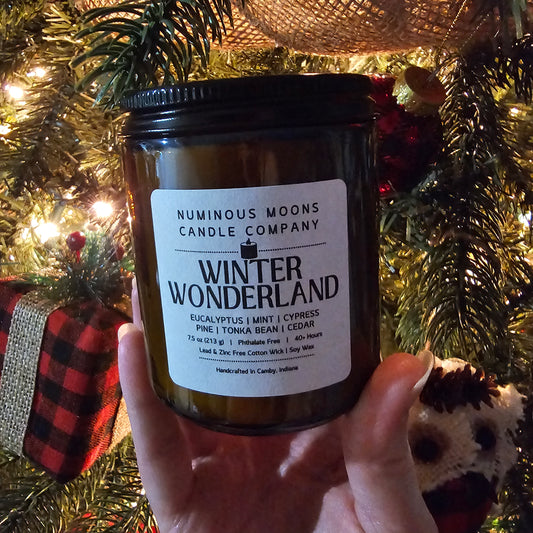 Winter Wonderland in Amber Vessels