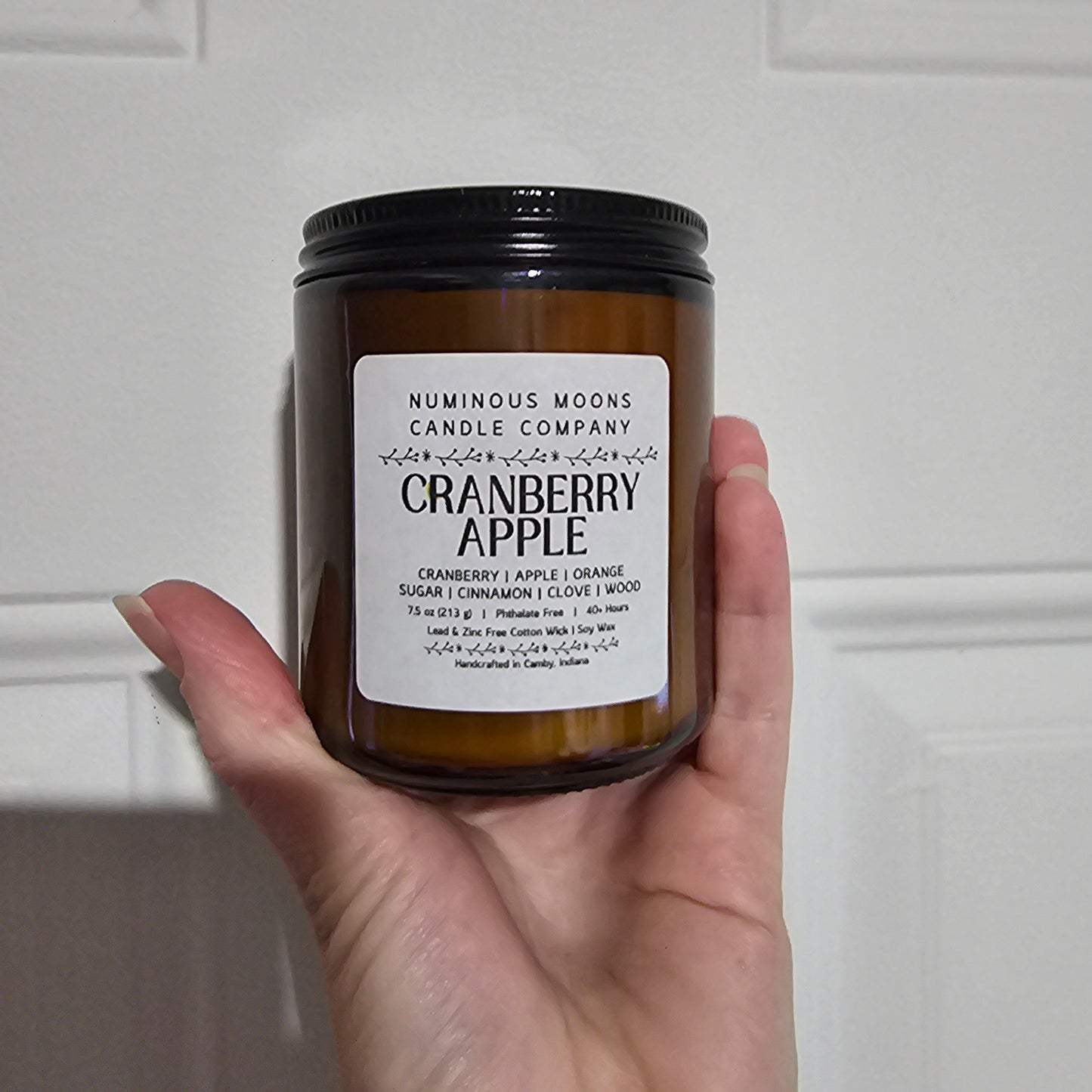 Cranberry Apple in Amber Vessels