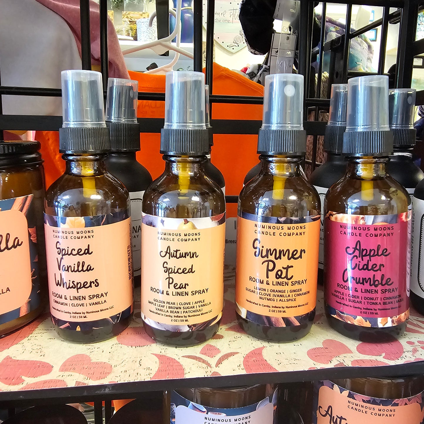 Autumn Room Sprays 2oz Phthalate Free Scents