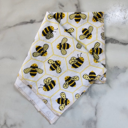 Individual Paperless Towels - Bees