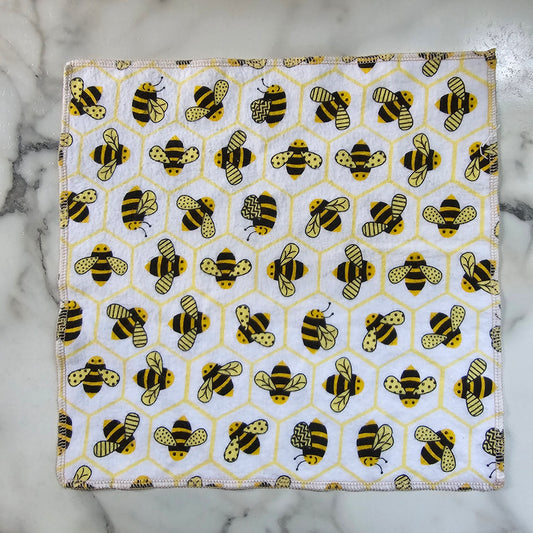 Individual Paperless Towels - Bees