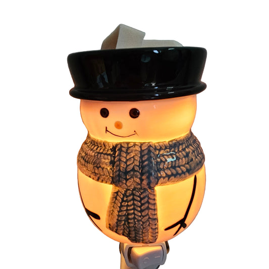 Snowman Pluggable Wax Warmer