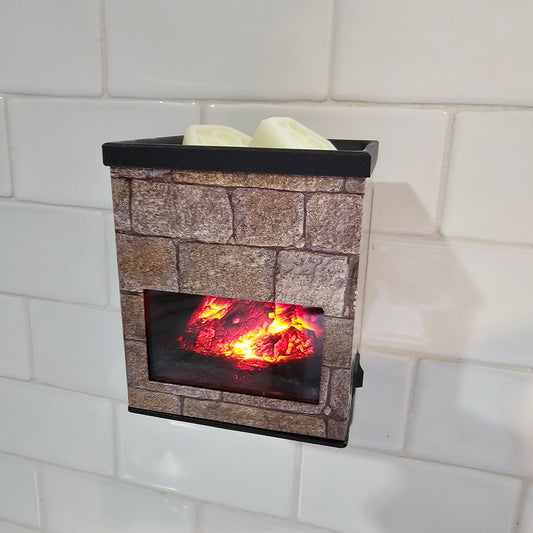 Fireplace Pluggable Wax Warmer