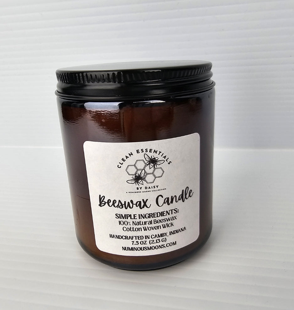 Lavender Essential Oil Beeswax Candle