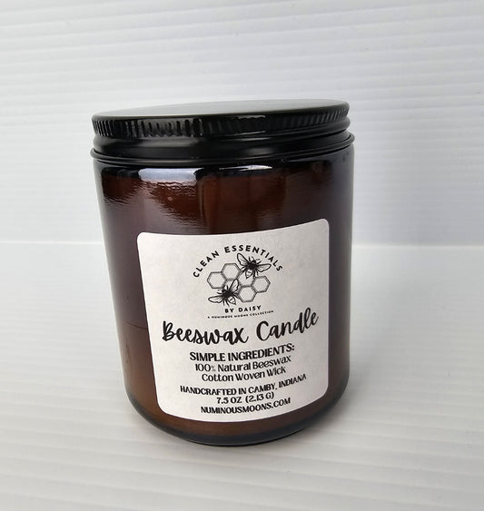 Lavender Essential Oil Beeswax Candle