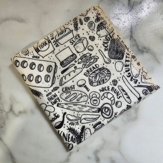 Individual Paperless Towel - Baking Bread